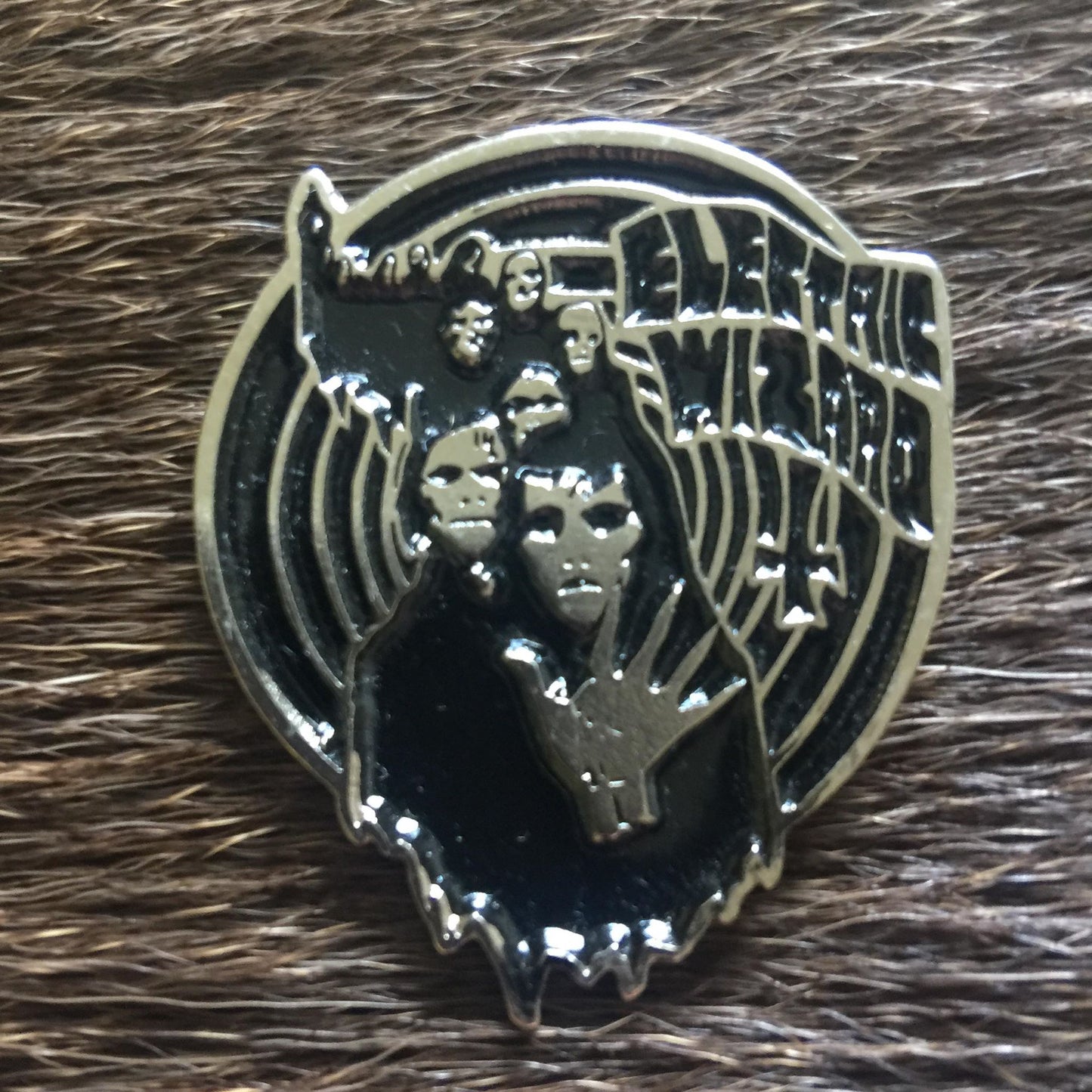 Electric Wizard - Row of Ghosts Metal Pin