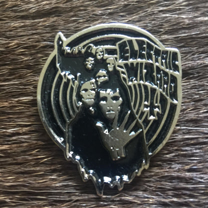 Electric Wizard - Row of Ghosts Metal Pin