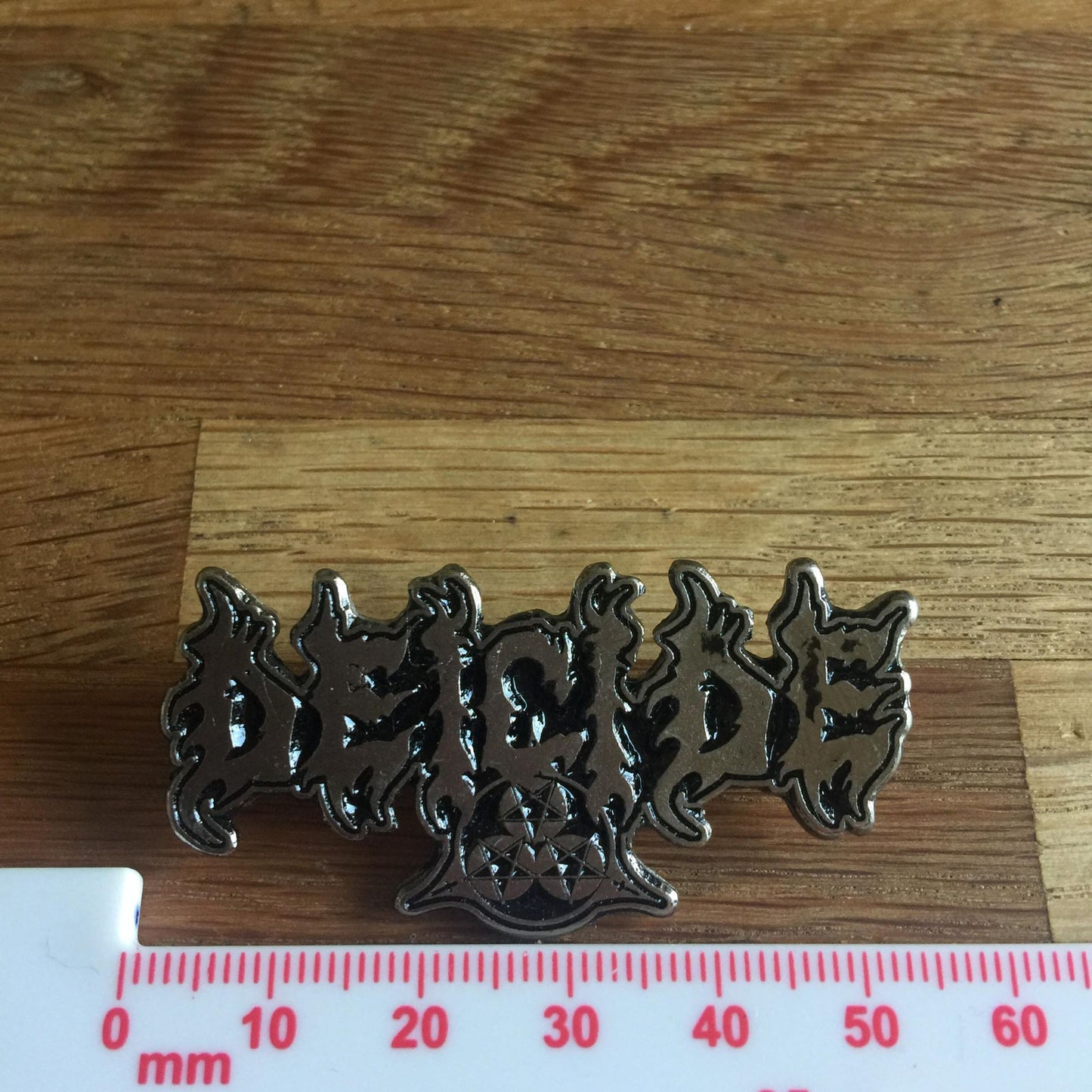 Deicide Logo Metal Pin
