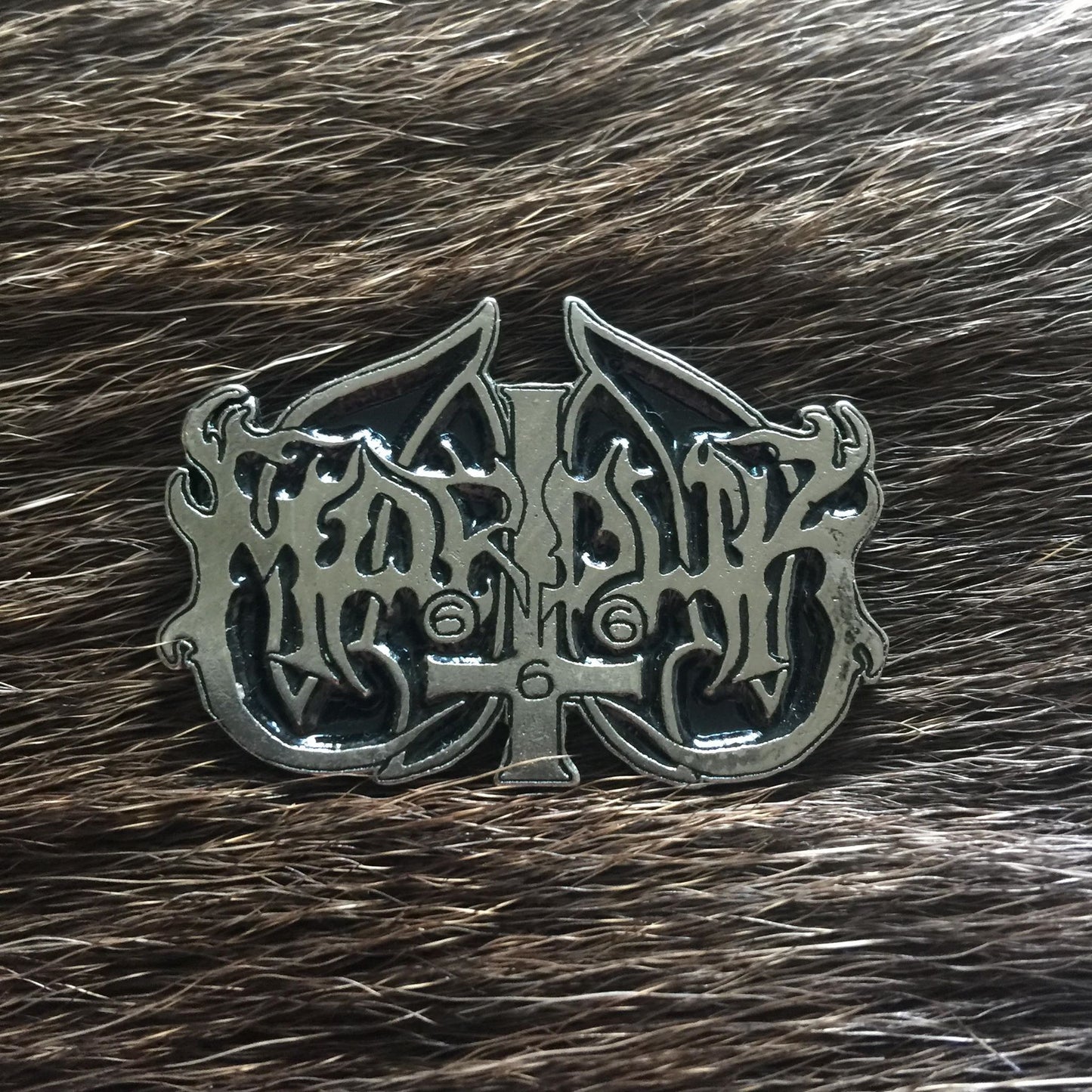 Marduk Logo Metal Pin