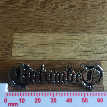Entombed Logo Metal Pin