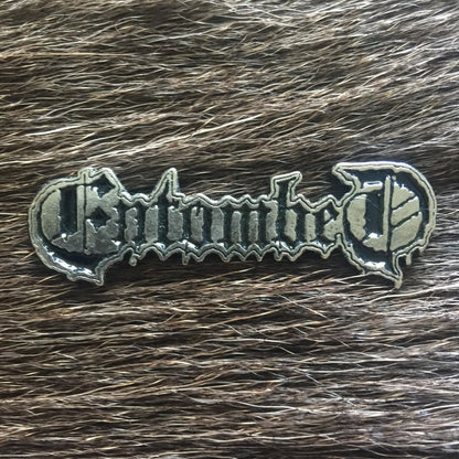 Entombed Logo Metal Pin