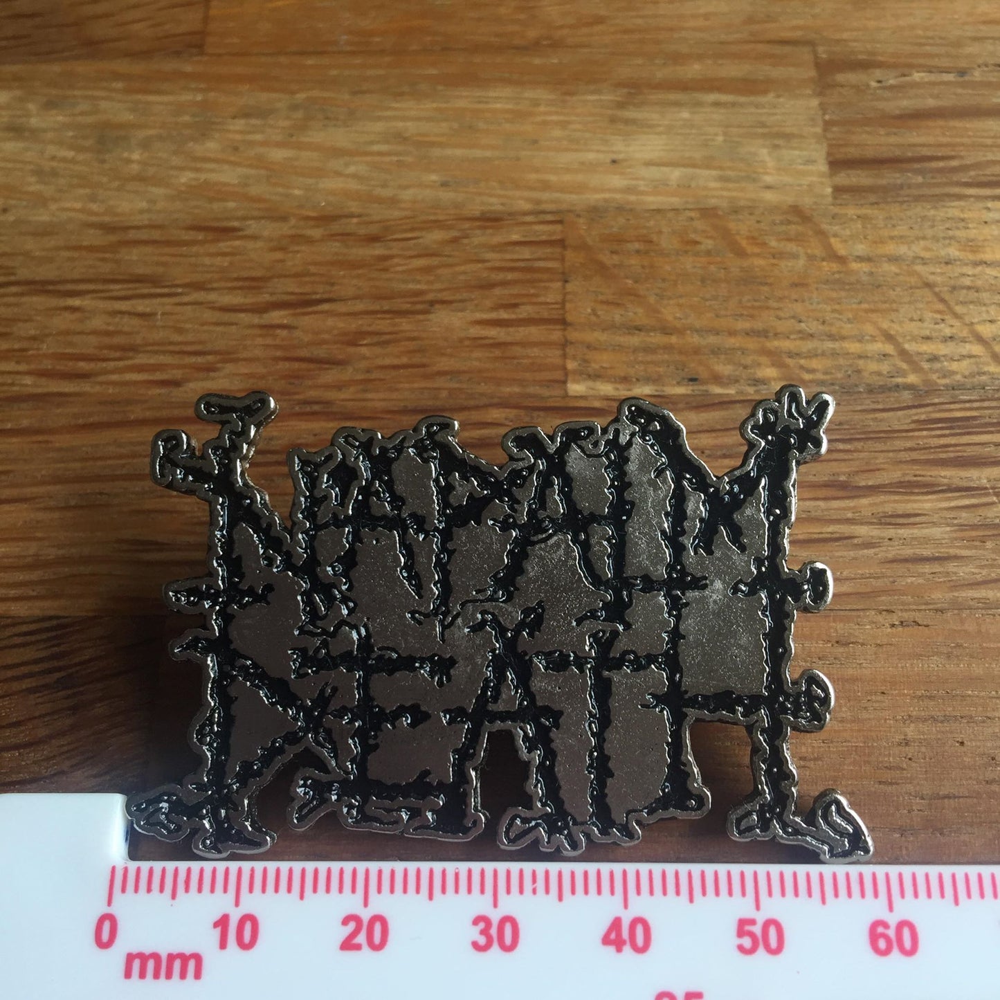 Napalm Death - Large Logo Metal Pin