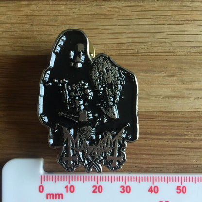 Mayhem Dead & Euronymous Metal Pin