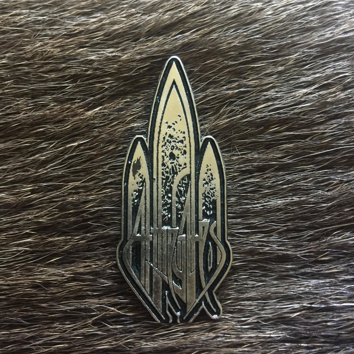At The Gates Logo Metal Pin