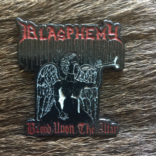 Blasphemy - Blood Upon the Altar Metal Pin