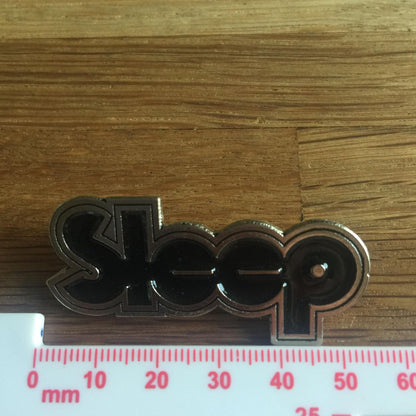 Sleep Logo Metal Pin