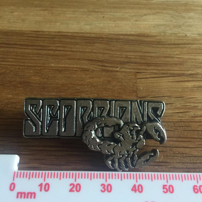 Scorpions Logo Metal Pin