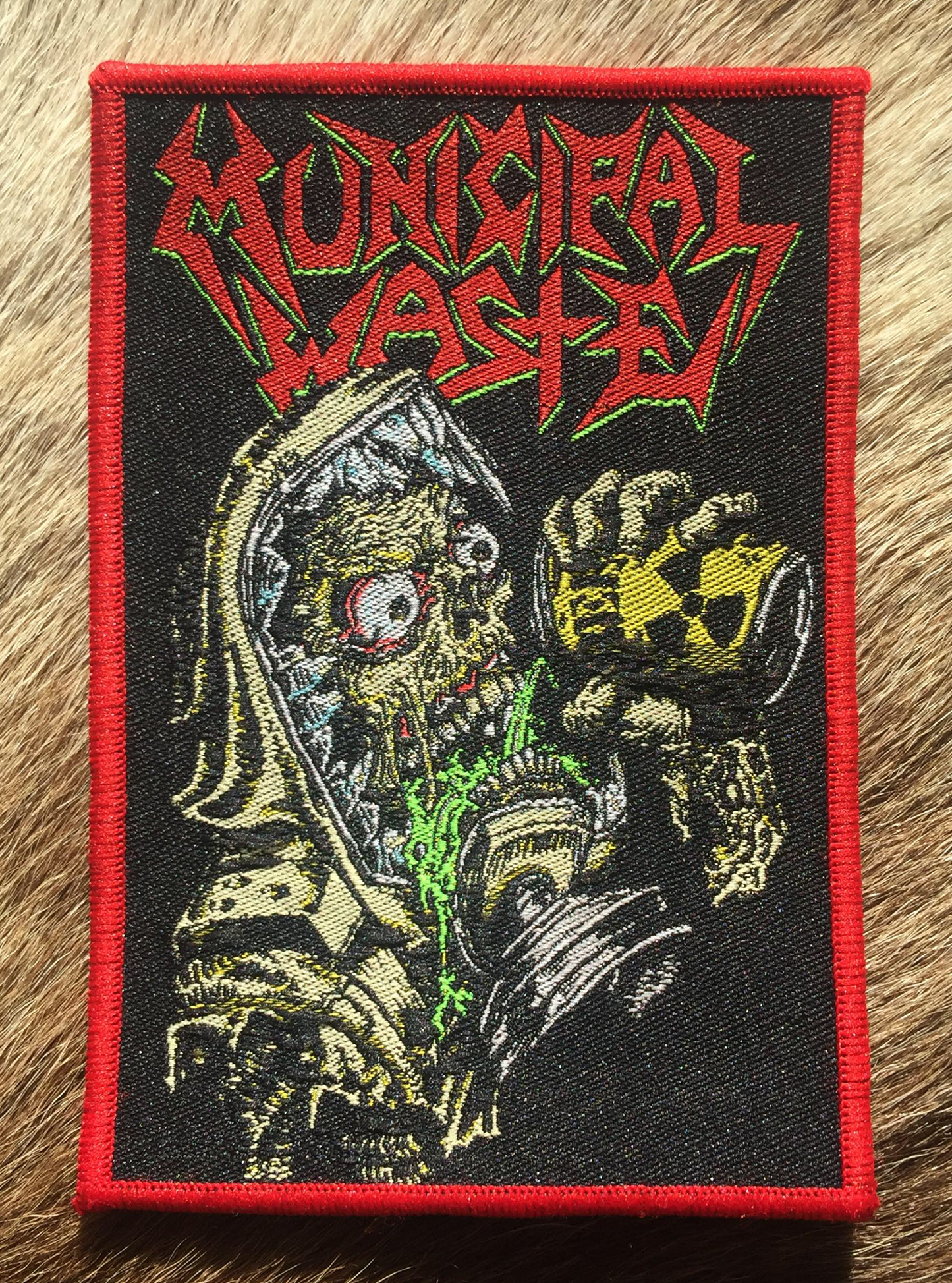 Municipal Waste - The Last Rager Red Border Patch