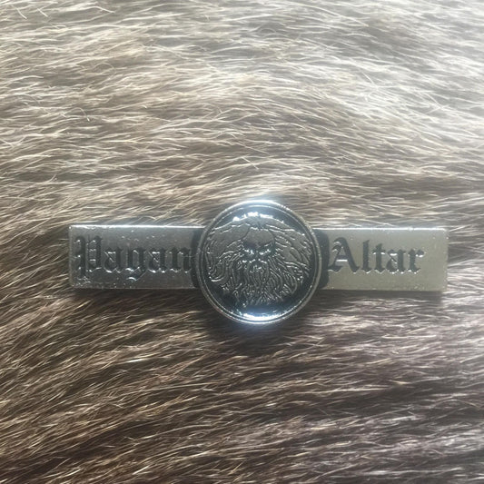 Pagan Altar Logo Metal Pin
