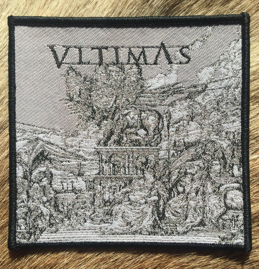 Vltimas - Something Wicked Marches In Black Border Patch