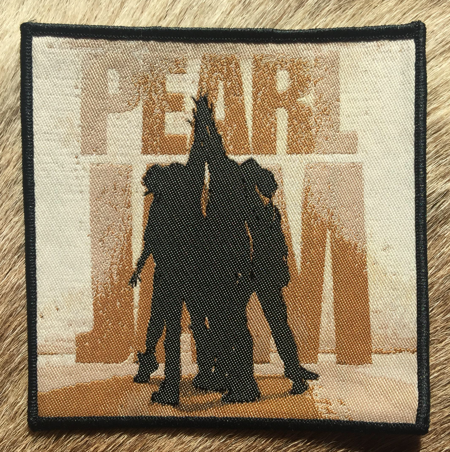 Pearl Jam - Ten Black Border Patch