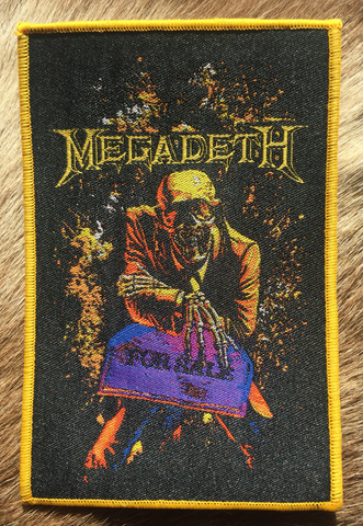 Megadeth - Peace Sells… But Who's Buying Yellow Border Patch