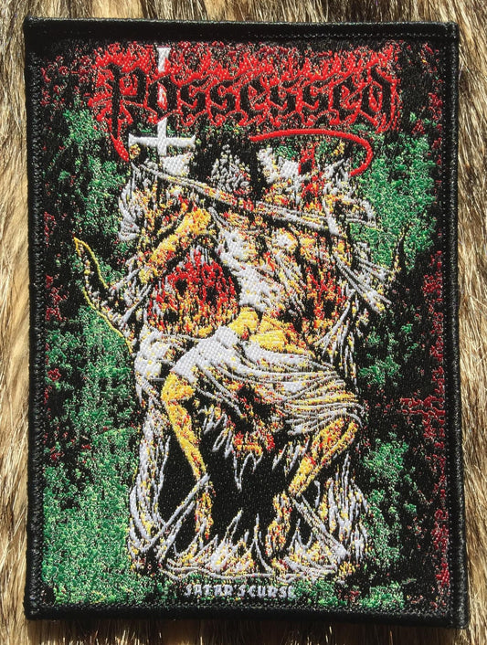 Possessed  - Satan's Curse Black Border Patch