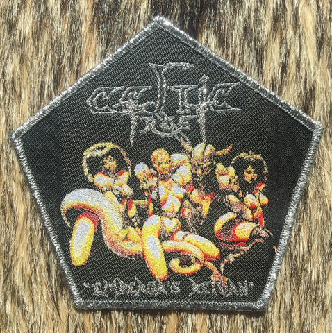 Celtic Frost - Emperors Return Silver Border Patch
