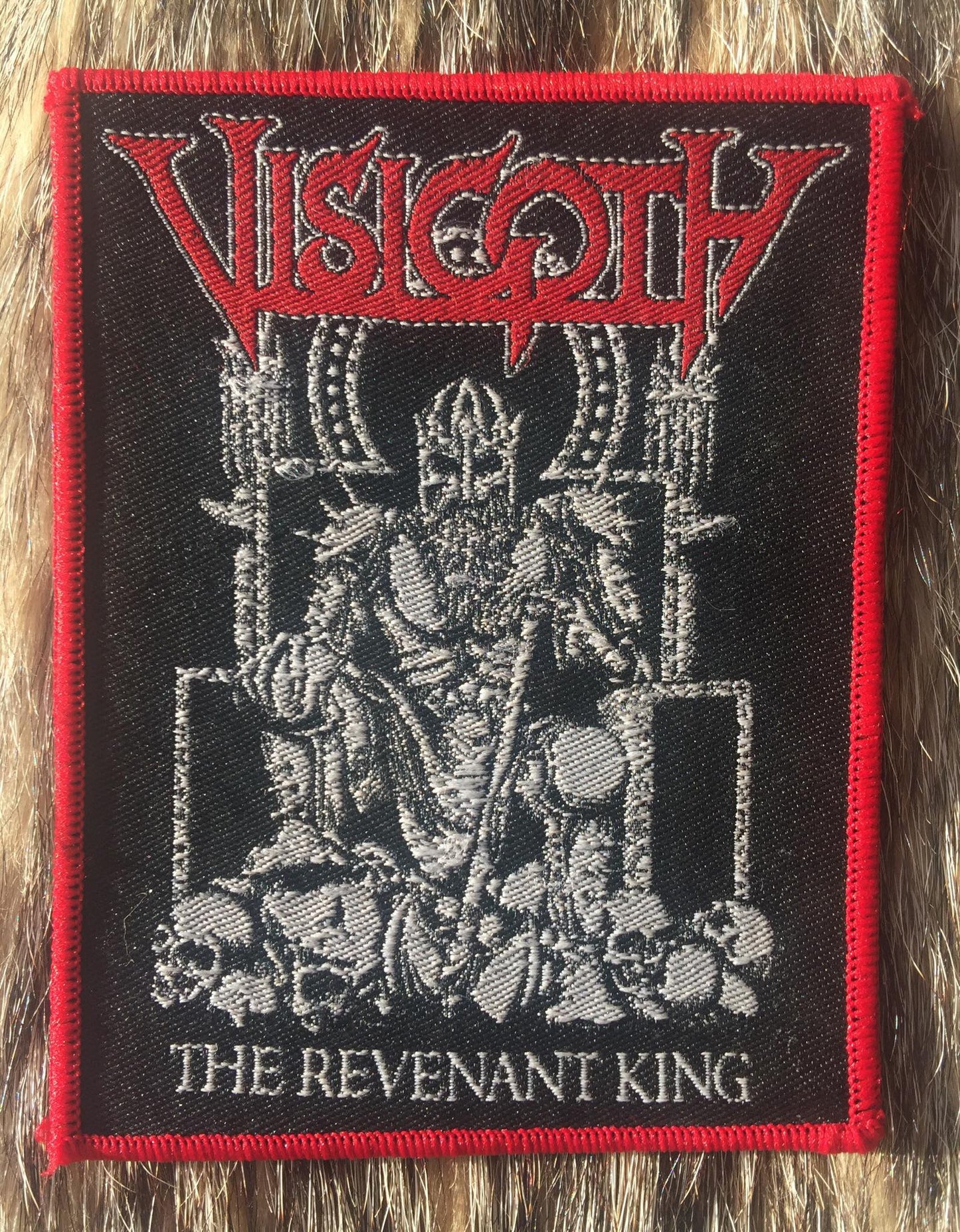 Visigoth	- The Revenant King Red Border Patch