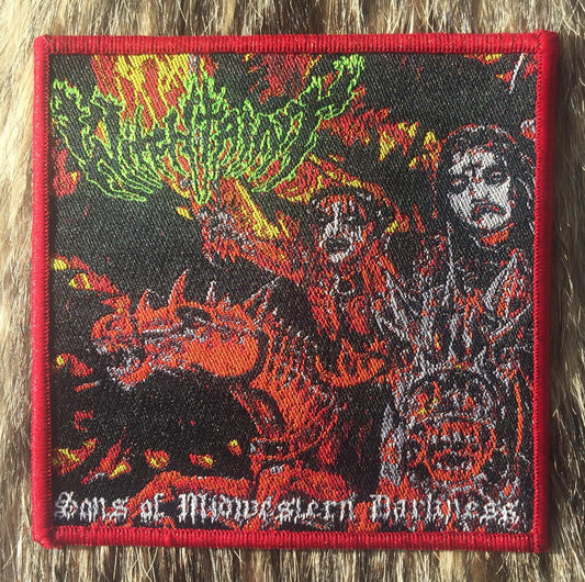 Witch Taint - Sons of Midwestern Darkness Red Border Patch