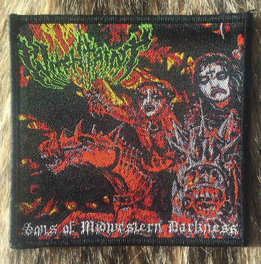 Witch Taint - Sons of Midwestern Darkness Black Border Patch