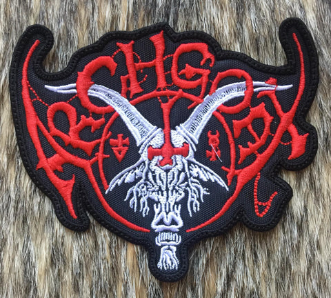 Archgoat - Red Logo Cut Out Patch