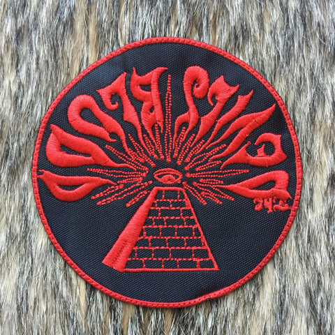 The Devils Blood - Red Logo Circular Patch