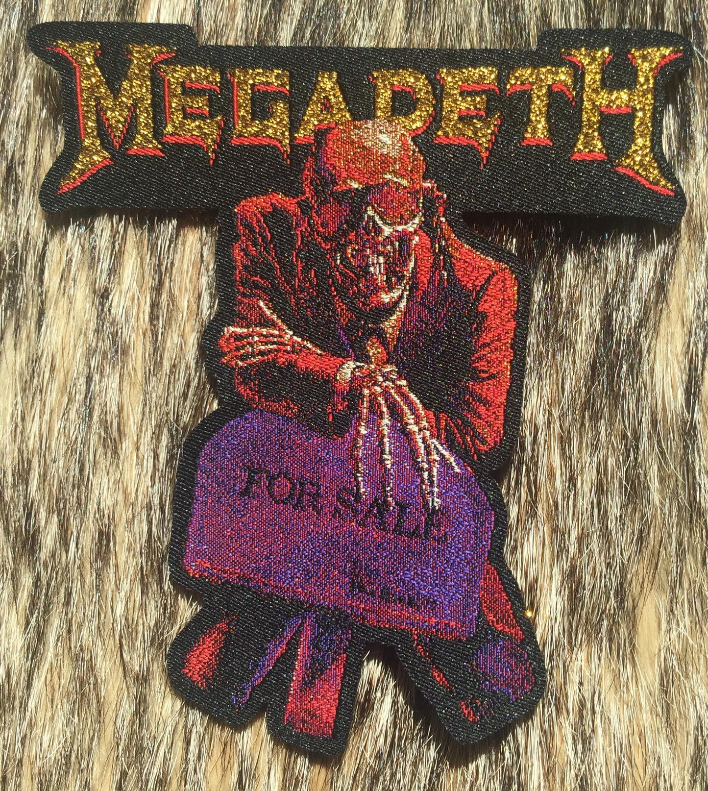 Megadeth - Peace Sells… But Who's Buying Cut Out Patch