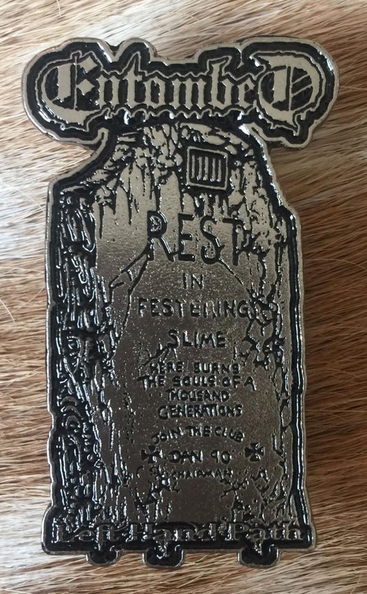 Entombed - Left Hand Path Metal Pin