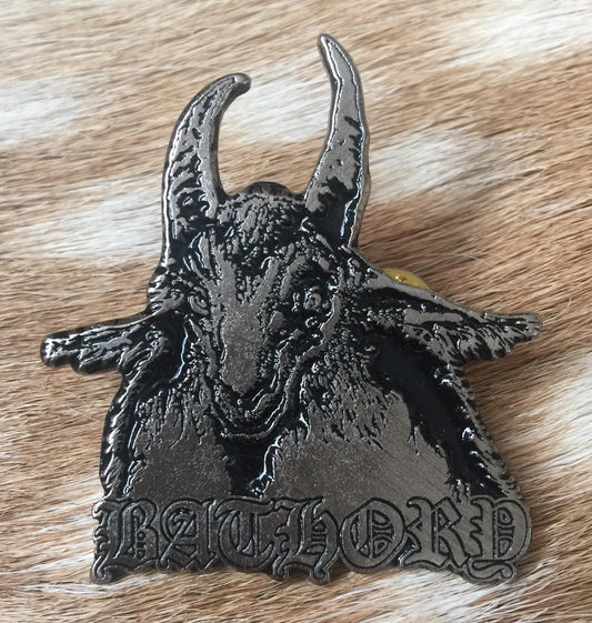 Bathory - Goat Logo Metal Pin