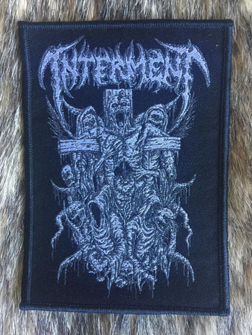 Interment - Crucifixion Black Limited Edition Patch