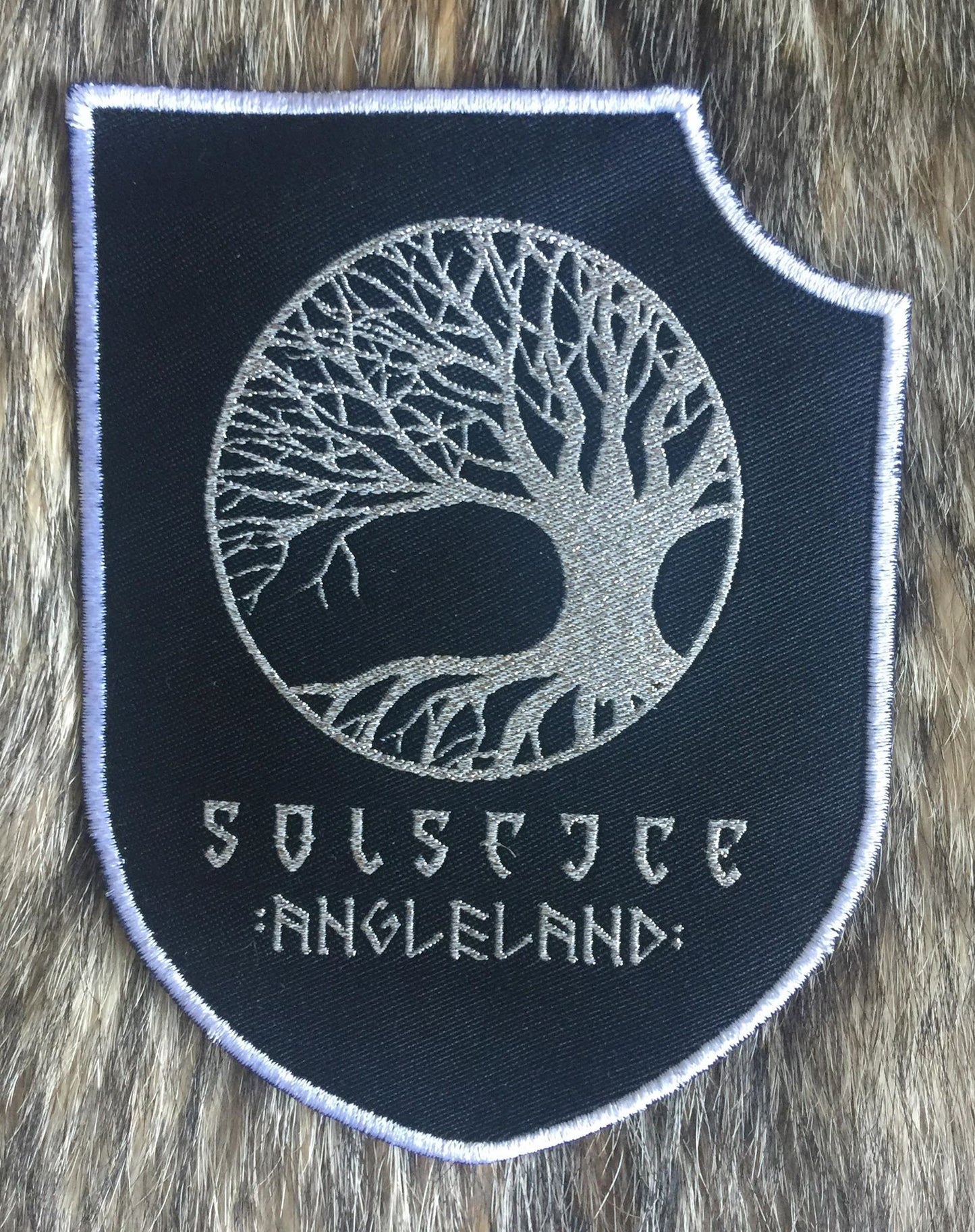 Solstice - Angleland Shield Shaped Limited Edition Patch