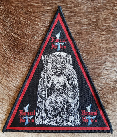 Funeral Nation  - Devil Triangular Limited Patch