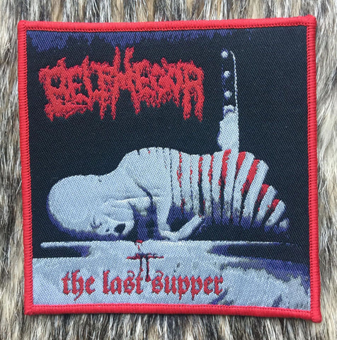 Belphegor - The Last Supper Red Border Patch