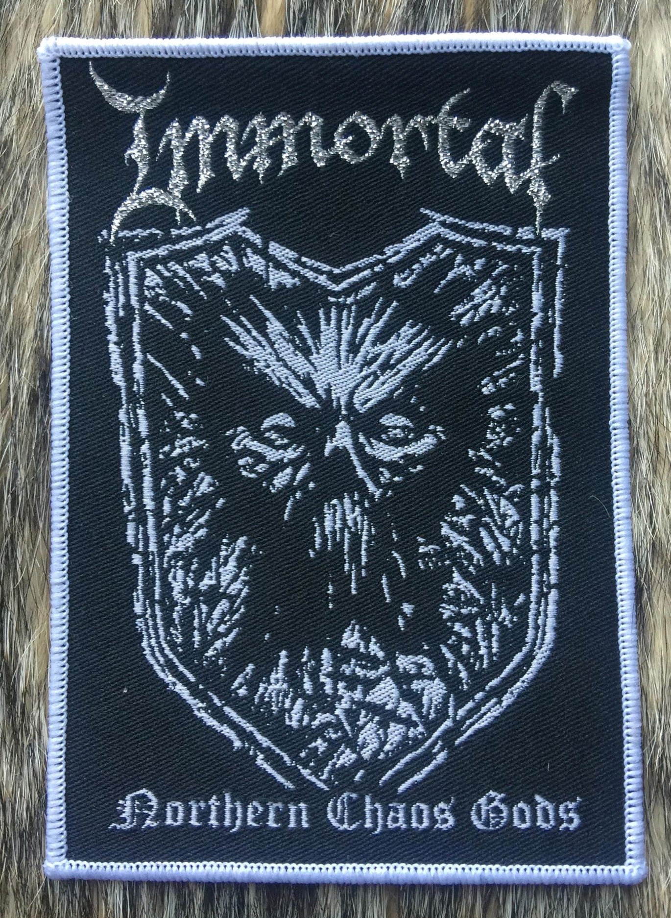 Immortal - Northern Chaos Gods White Border Patch