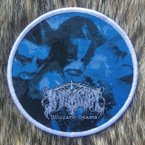 Immortal - Blizzard Beasts White Border Circular Patch