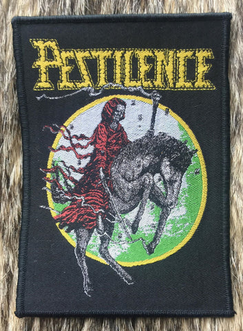 Pestilence - Horseman Black Border Patch
