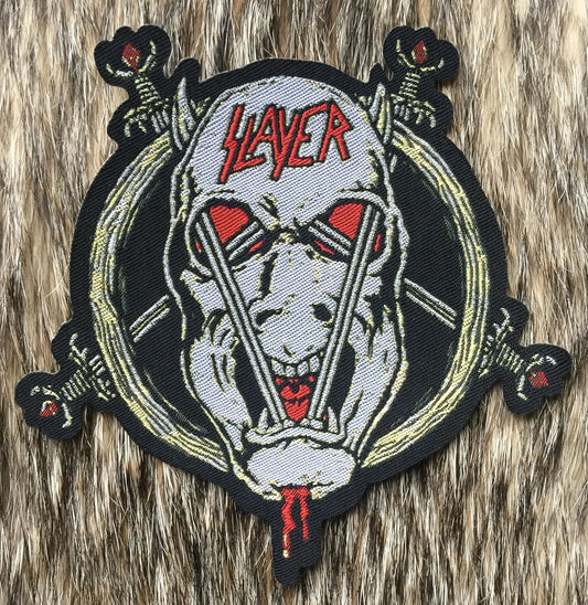 Slayer - Demon & Pentagram Cut Out Patch