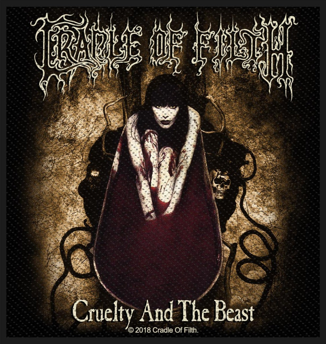 Cradle of Filth	- Cruelty And The Beast Patch
