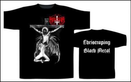Marduk - Christraping Black Metal Short Sleeved T-shirt
