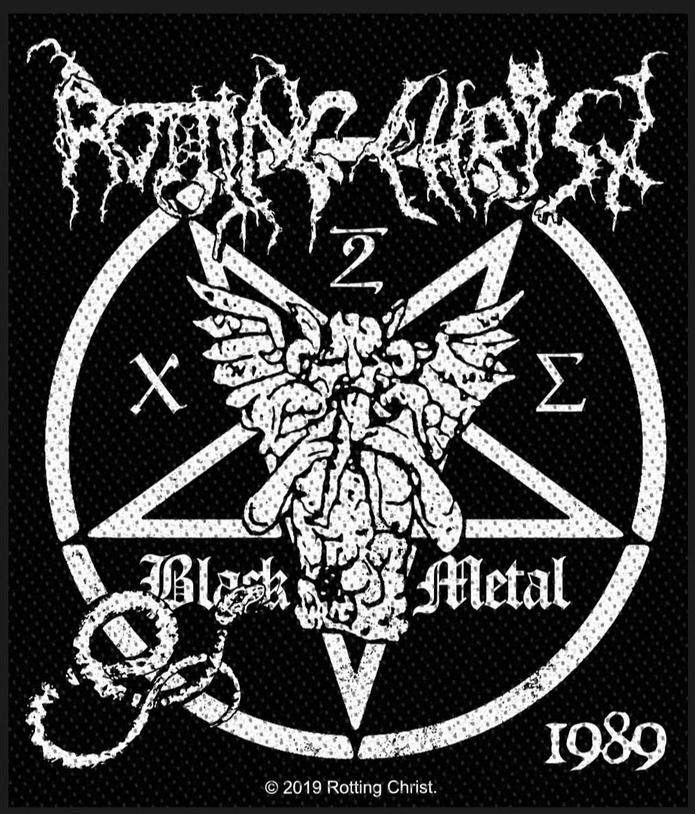 Rotting Christ - Black Metal Patch