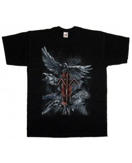 Nokturnal Mortum - Ravens Short Sleeved T-shirt - LAST SIZES!
