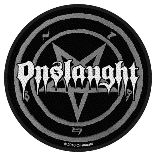 Onslaught - Pentagram Circular Logo Patch