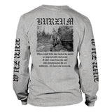 Burzum - Filosofem Grey Long Sleeve Shirt