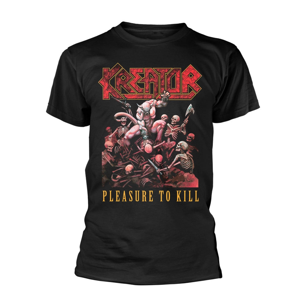 Kreator - Pleasure to Kill Short Sleeved T-shirt