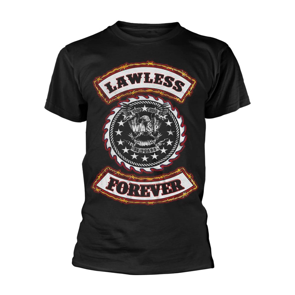 W.A.S.P. - Lawless Forever Short Sleeved T-Shirt