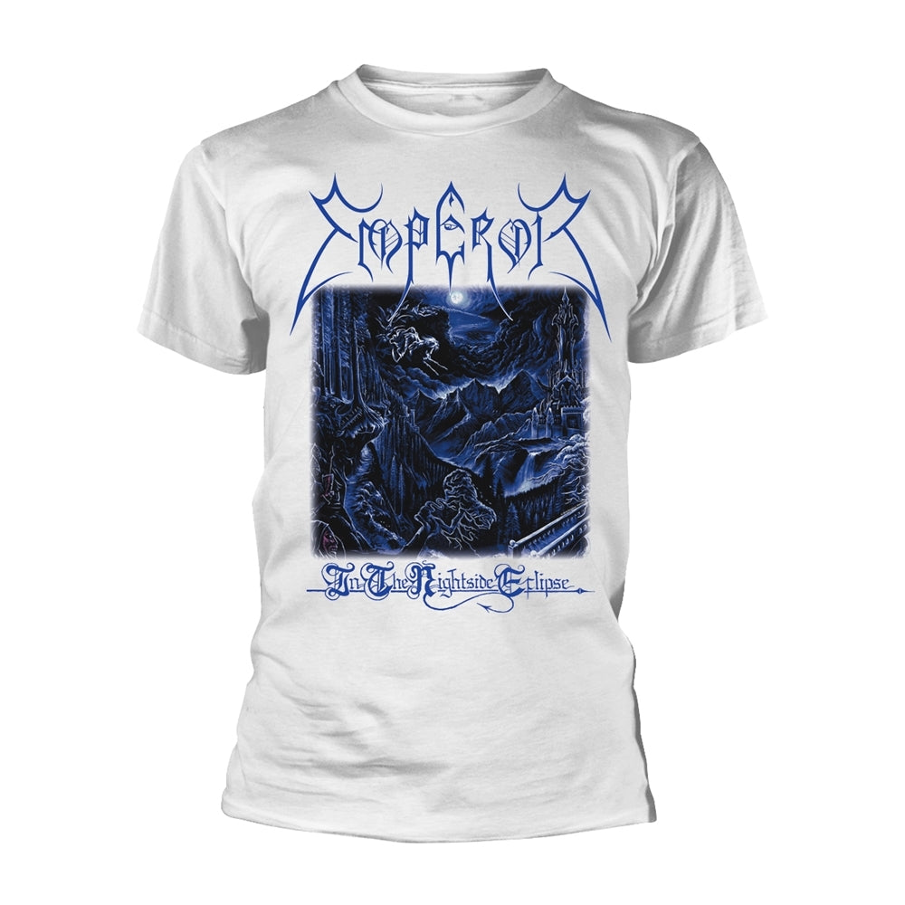 Emperor - In The Nightside Eclipse White Short Sleeved T-shirt