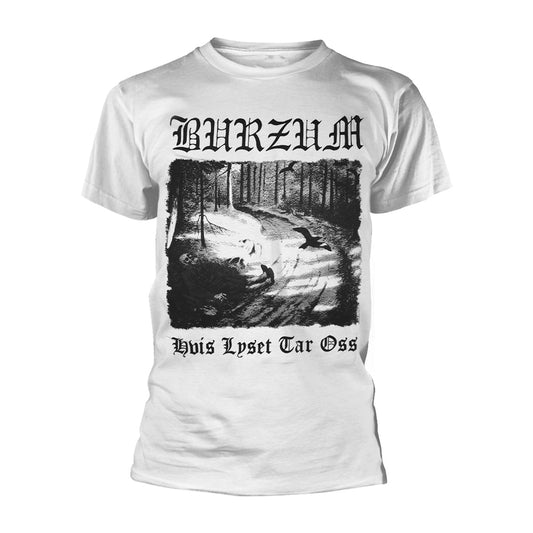 Burzum - Hvis Lyset Tar Oss White Short Sleeved T-shirt