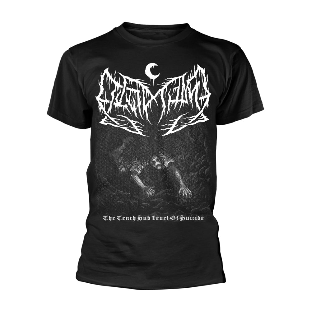Leviathan - The Tenth Sub Level of Suicide Single Sided Short Sleeved T-shirt