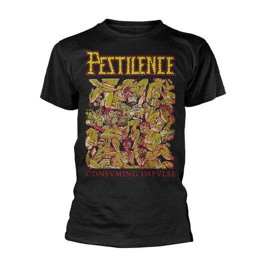 Pestilence - Consuming Impulse Short Sleeved T-shirt Cannibals!!