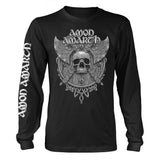 Amon Amarth - Grey Skull Long Sleeve Shirt