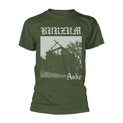 Burzum - Aske Green Short Sleeved T-shirt