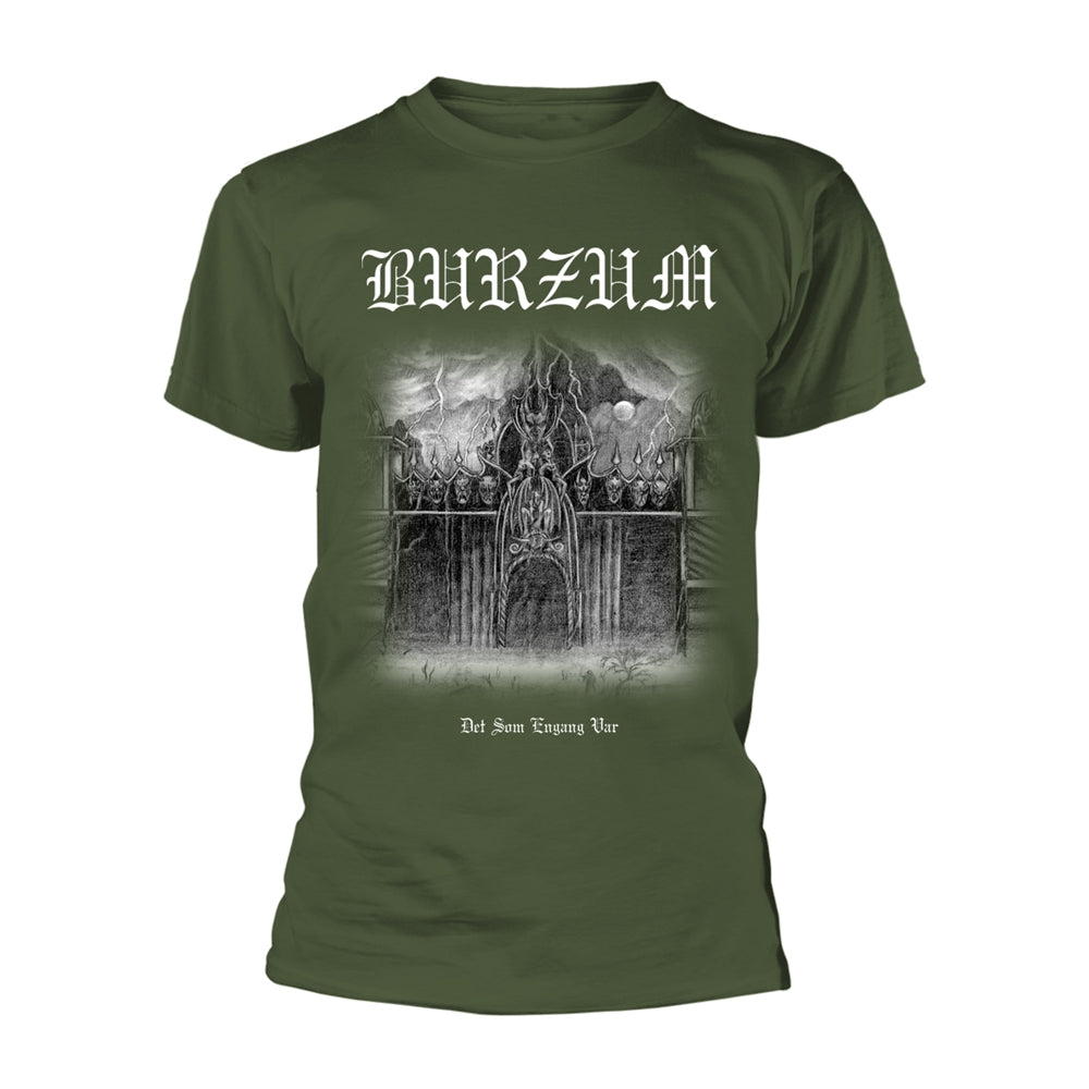 Burzum - Det Som Engang Var Green Short Sleeved T-shirt